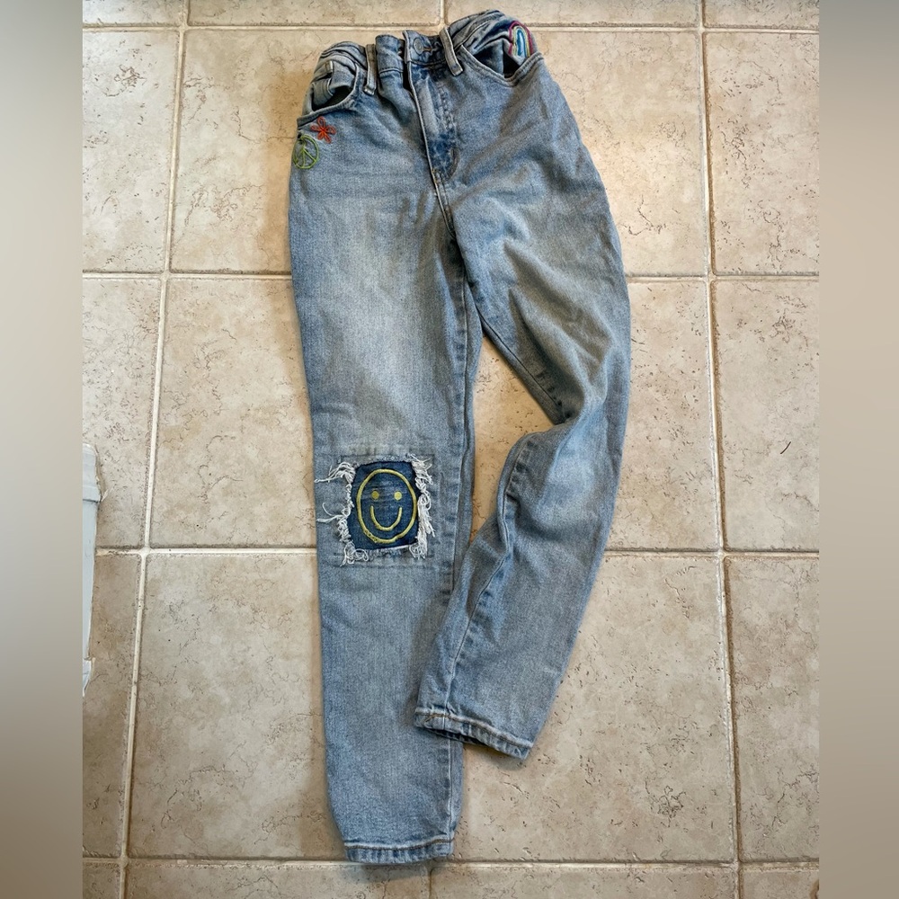 Embroidered Jeans